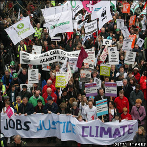 London Marched against G20